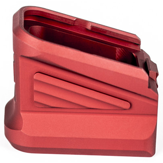 ZEV +5 BASEPAD FOR GLOCK MAGAZINE RED - Hunting Accessories